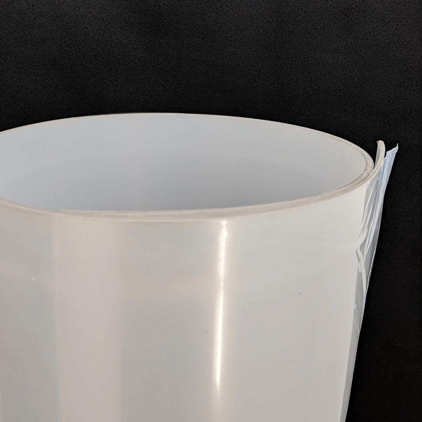 Large Crystal-Clear PETG Virgin Plastic Sheet – 8 ft x 4 ft (96" x 48"), 0.5 mm Thick (20 Thou) by GEDARA